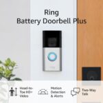 Ring doorbell with HD+ video